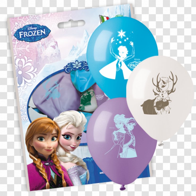 Toy Balloon Elsa Anna Olaf - Coriandoli Transparent PNG