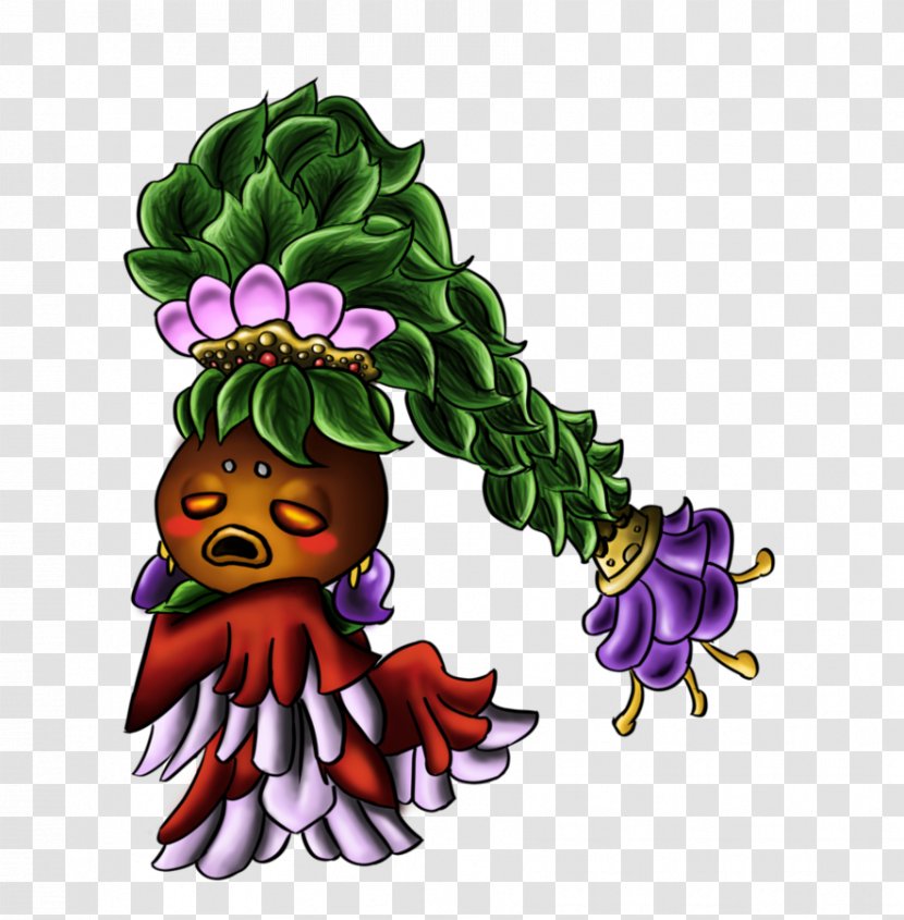 Fruit Flowering Plant Purple Cartoon - Fictional Character - Majoras Mask Transparent PNG