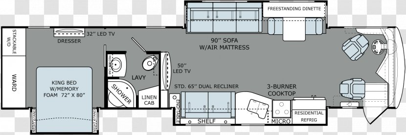 Floor Plan Car Wiring Diagram Starter Solenoid - Volt Transparent PNG