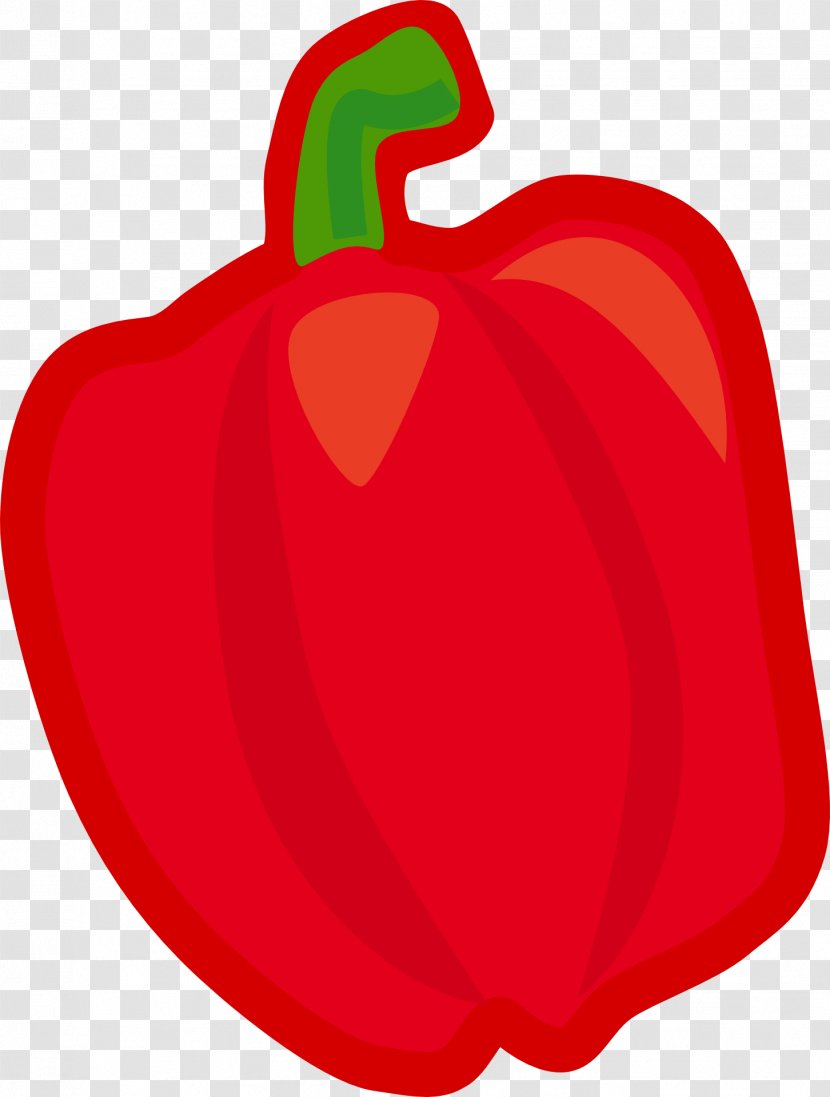 Veggie Burger Vegetable Fruit Capsicum Clip Art - Dream Red Pepper Transparent PNG