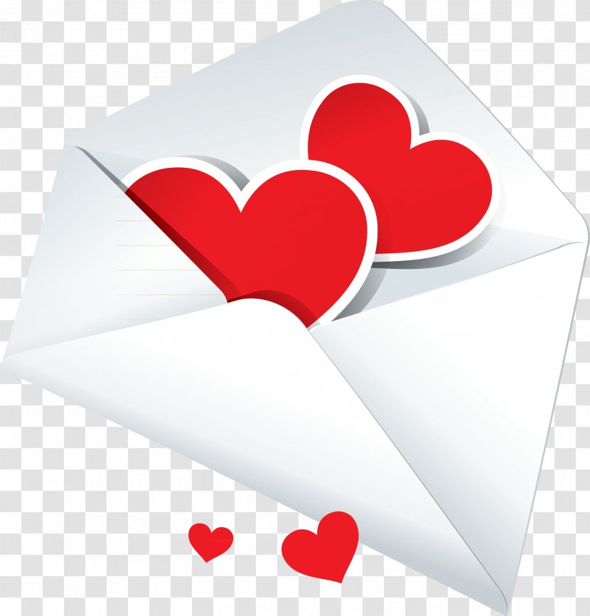 Envelope Heart Clip Art - Love - I You Transparent PNG