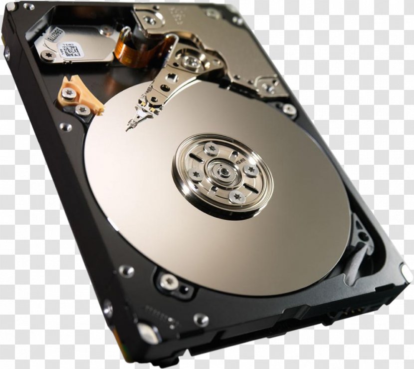 Laptop Hard Drives Serial Attached SCSI Seagate Technology ATA - Electronic Device - Disk Transparent PNG
