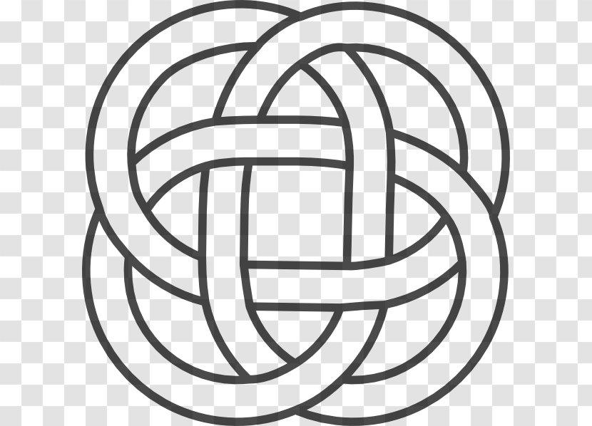 Celtic Knot Book Of Kells Celts Art Clip - Area - Symbol Transparent PNG