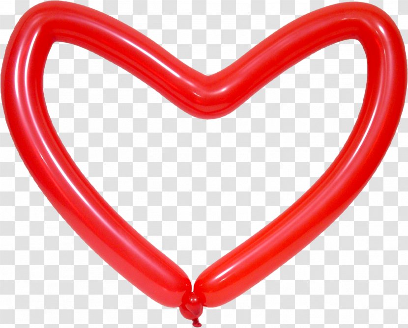 Balloon Modelling Heart Valentine's Day Transparent PNG