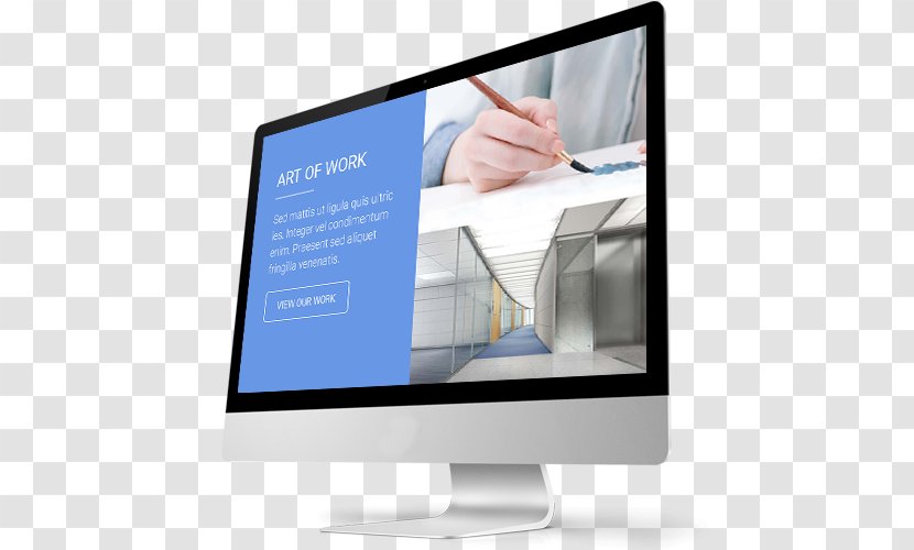 Computer Monitors Personal Output Device Display Advertising - Brand - Business Transparent PNG