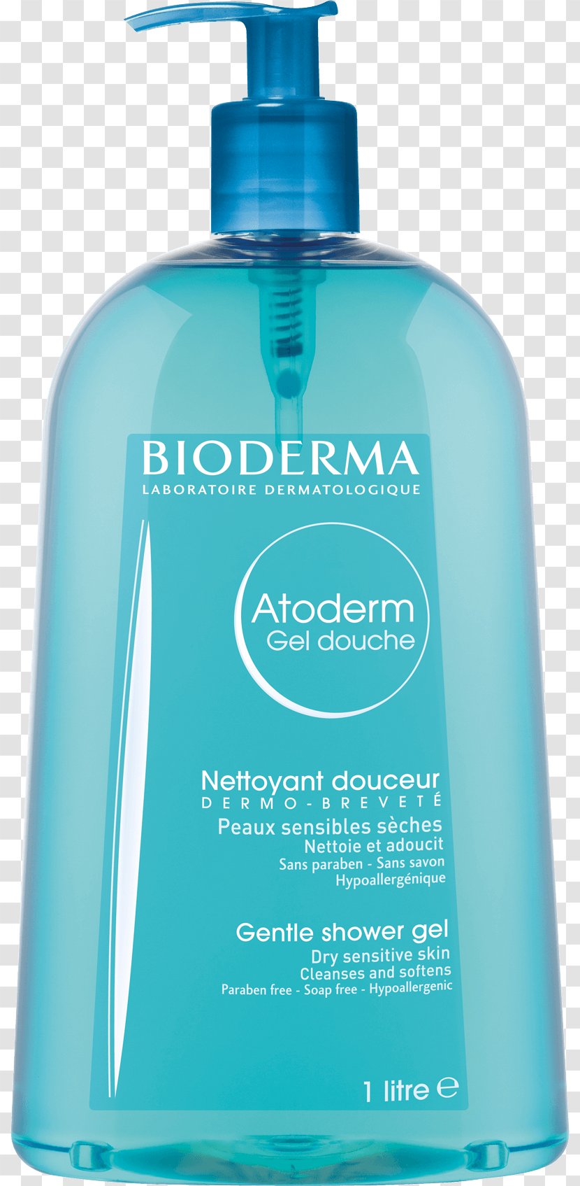 Lotion Bioderma Atoderm Gel BIODERMA Crème Skin Shower - Intensive Baume - Care Bottle Transparent PNG