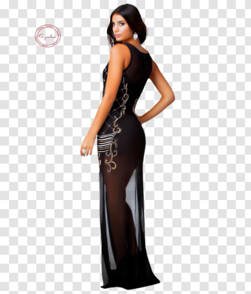 Gown Dress Microsoft Office 365 Planner Fashion - Neckline - Mehdi Benatia Transparent PNG