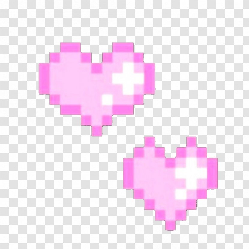Pixel Art Image GIF Hello Kitty - Drawing - Heart Transparent PNG