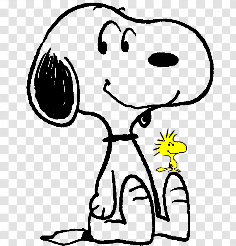 Snoopy Charlie Brown Beagle Coloring Book Peanuts - Tree - Silhouette Transparent PNG