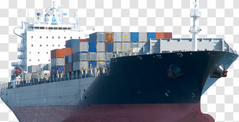 Cargo Ship Freight Transport Intermodal Container - Livestock Carrier - Cartoon Transparent PNG