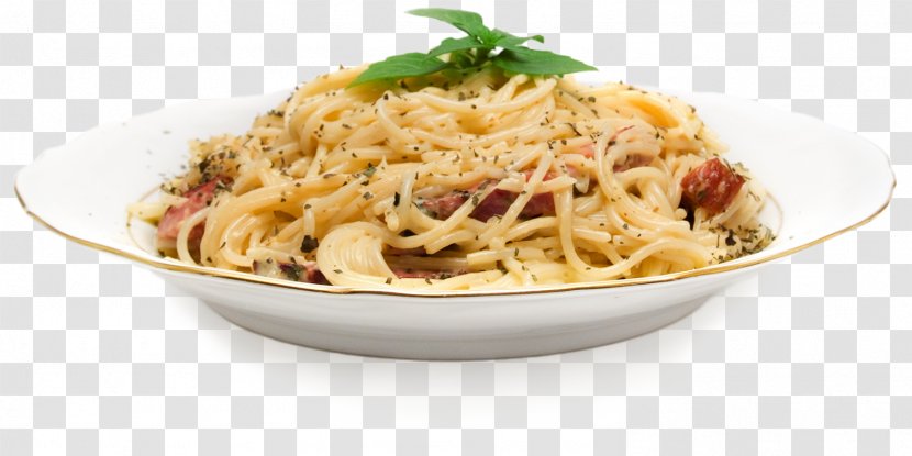 Pasta Pizza Spaghetti Aglio E Olio Carbonara Italian Cuisine - Linguine Transparent PNG