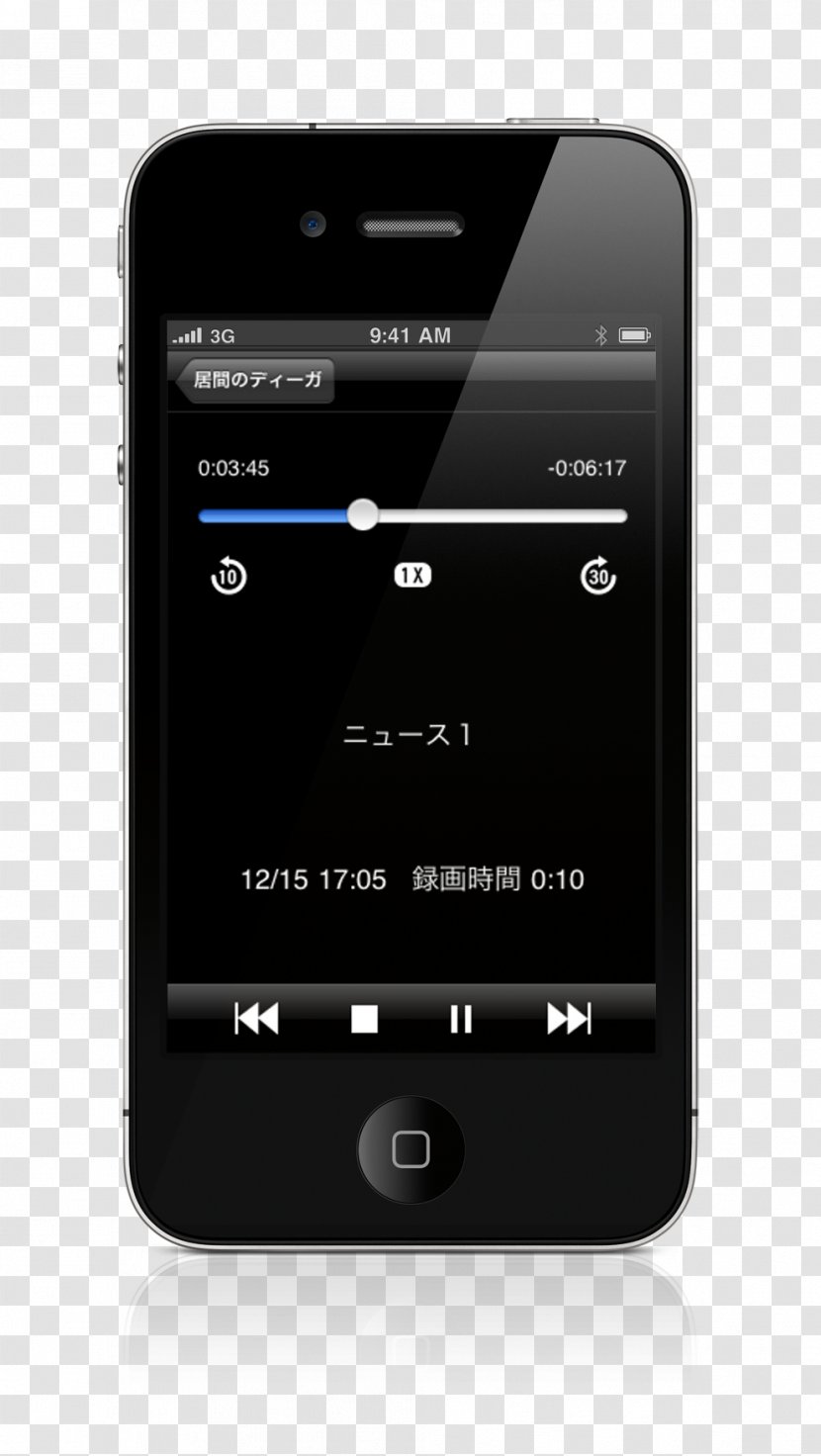 Feature Phone Smartphone DIGA IPhone Panasonic - Communication Device Transparent PNG
