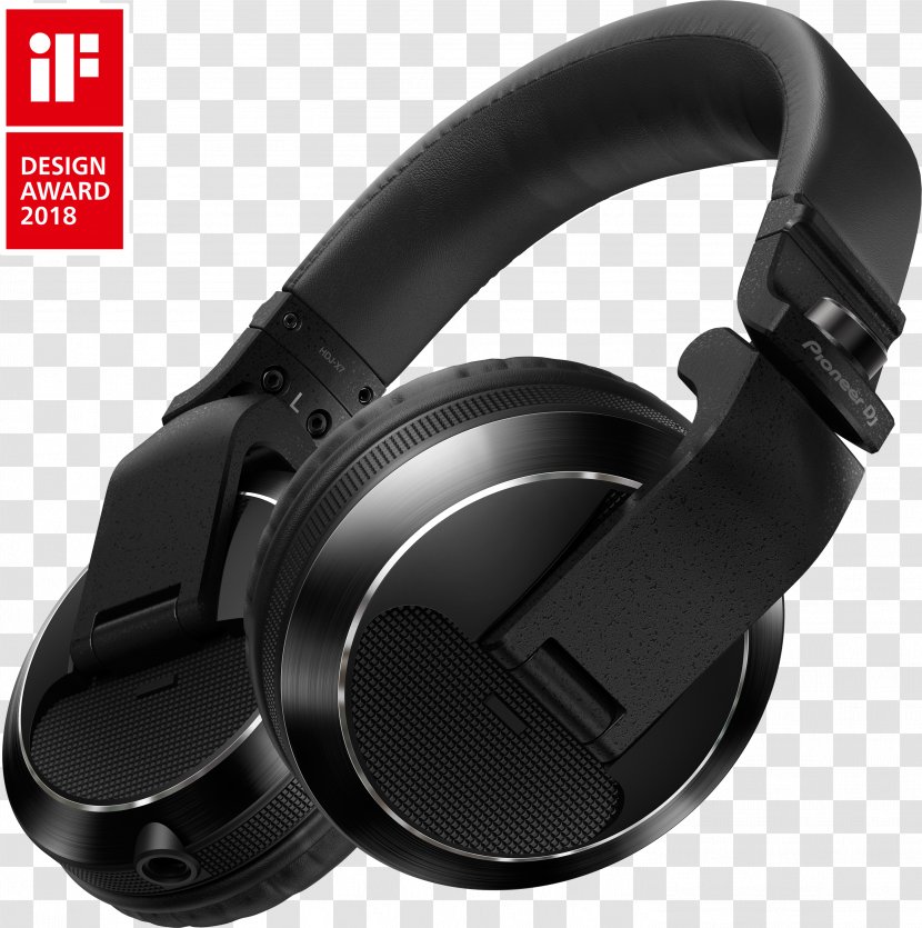 Disc Jockey Headphones Pioneer HDJ-2000MK2 Corporation HDJ-500 - Cartoon Transparent PNG