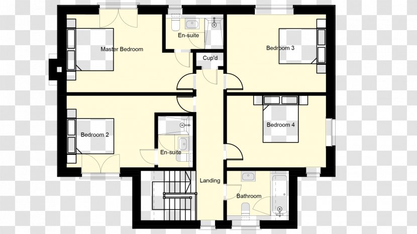 Architecture Floor Plan Facade House - Schematic - Park Transparent PNG