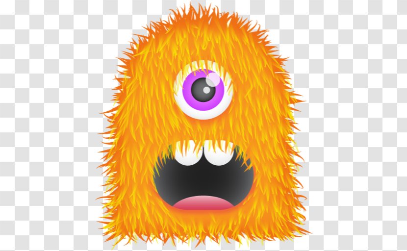 Macintosh Clip Art - Orange - Monster File Transparent PNG