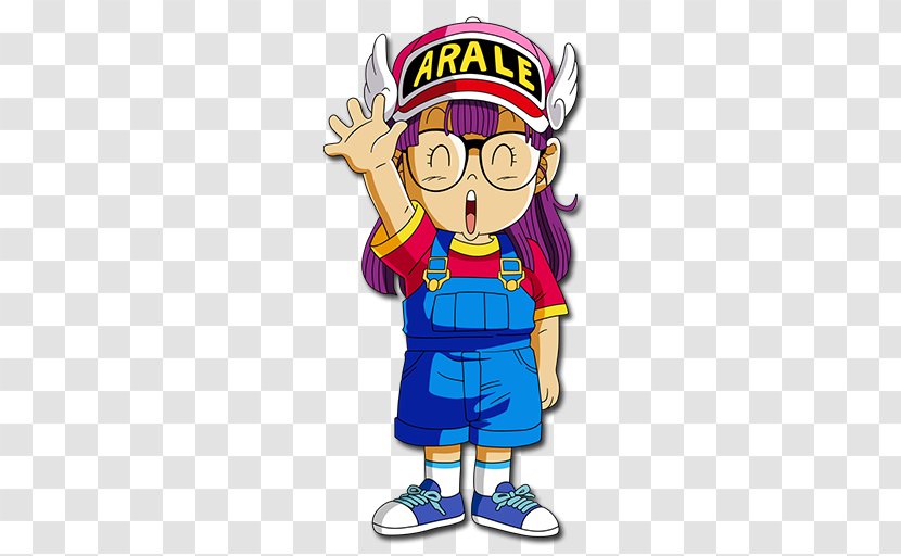 Arale Norimaki Goku Senbei Dr. Slump Dragon Ball - Frame - Dr Transparent PNG