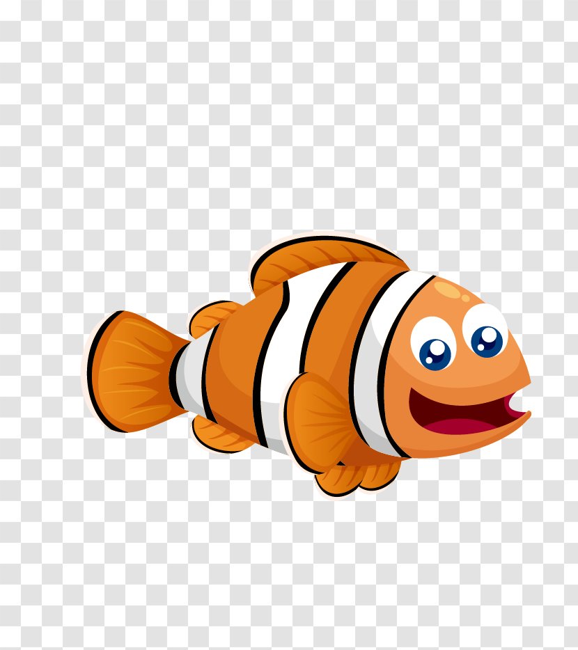 Cartoon Fish Clip Art - Tail - Marine Life Images Transparent PNG