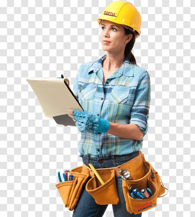 Laborer Architectural Engineering Woman - Page Layout Transparent PNG