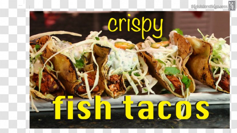 Taco Vegetarian Cuisine Nachos Street Food Thai - Fried Fish Transparent PNG