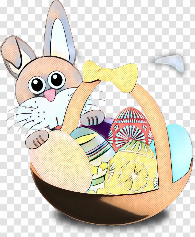 Easter Egg Cartoon - Whiskers Rabbits And Hares Transparent PNG