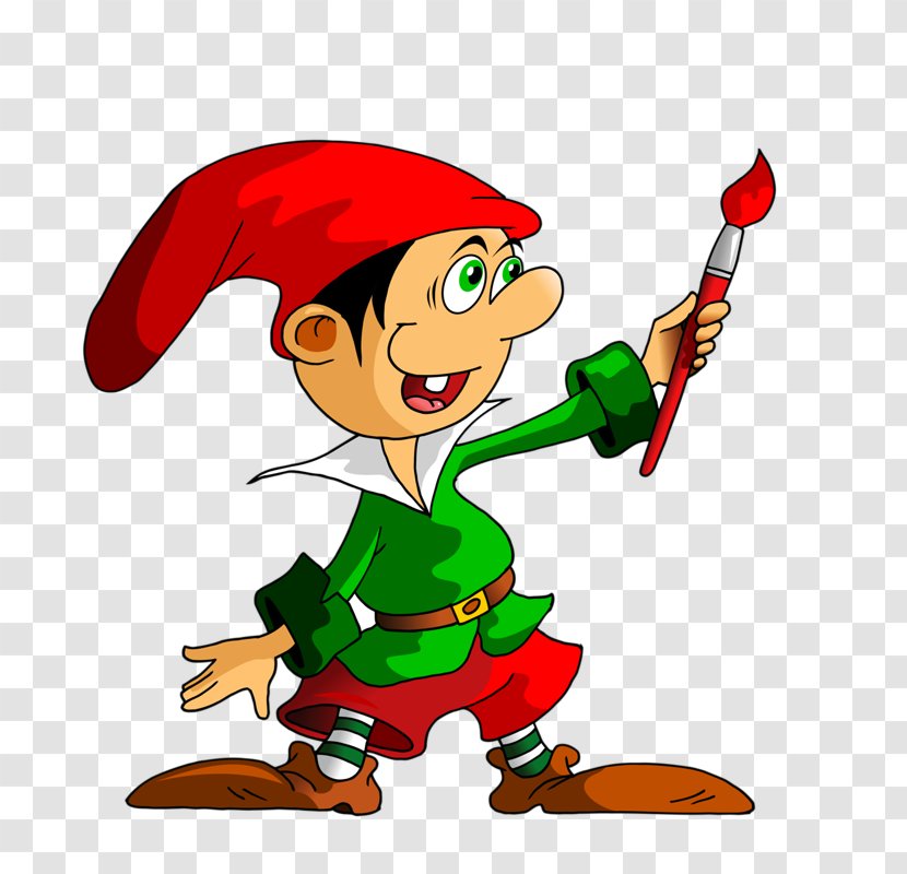 Santa Claus Goblin Gnome Cartoon - Fiction - Hat Child Transparent PNG