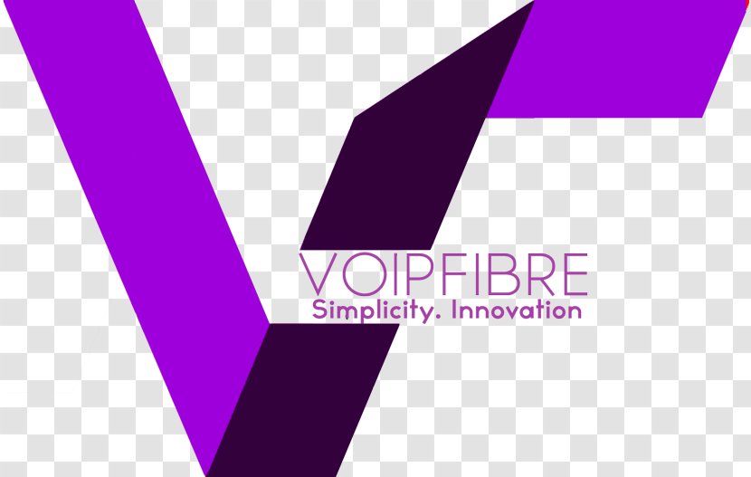 Logo VoipFibre Brand Voice Over IP United Arab Emirates - Magenta - Plex Dubai Lead Generation Company Transparent PNG
