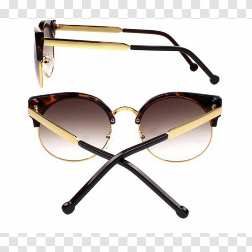 Sunglasses Goggles Fashion - Cat Eye Glasses Transparent PNG