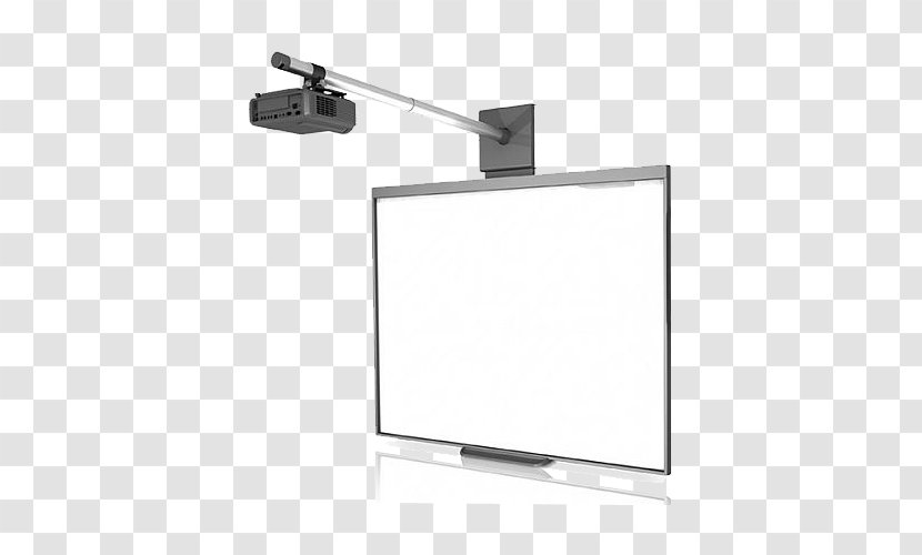 Interactive Whiteboard Dry-Erase Boards Smart Technologies Interactivity Classroom - Multimedia Projectors - Projector Transparent PNG