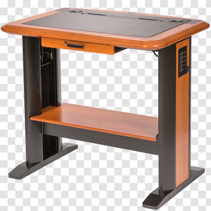 Computer Desk Standing Sit-stand - Lectern - Dining Chair Transparent PNG