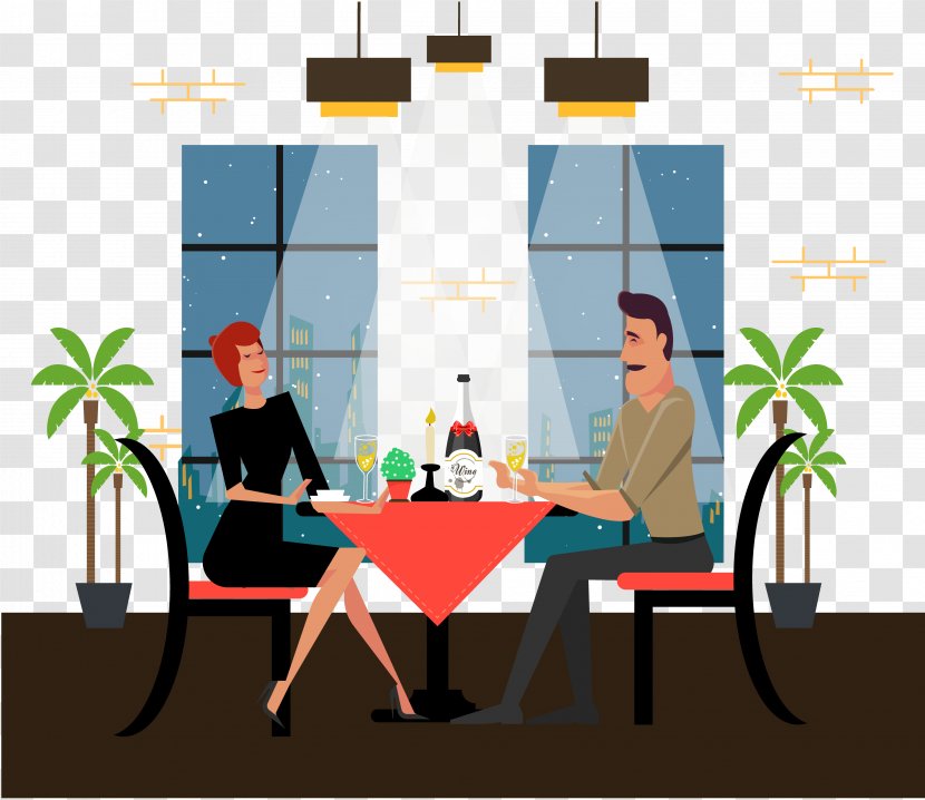 Couple Icon - Art - Restaurant To Eat Transparent PNG