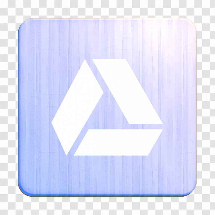 Drive Icon Google Googledrive - Blue - Logo Triangle Transparent PNG