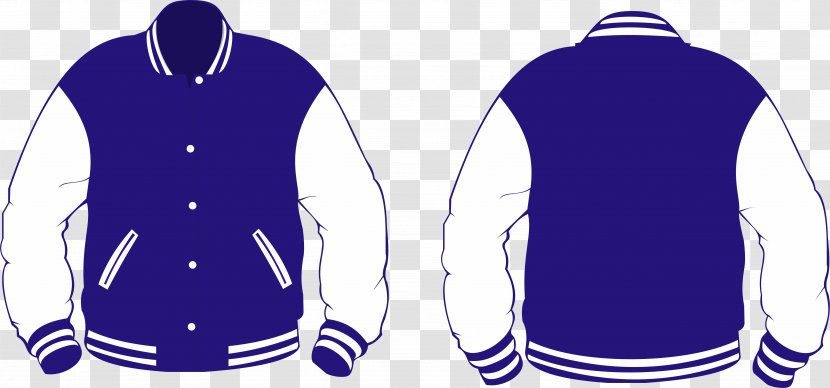 T-shirt Jacket Hoodie Varsity Team - Joint Transparent PNG