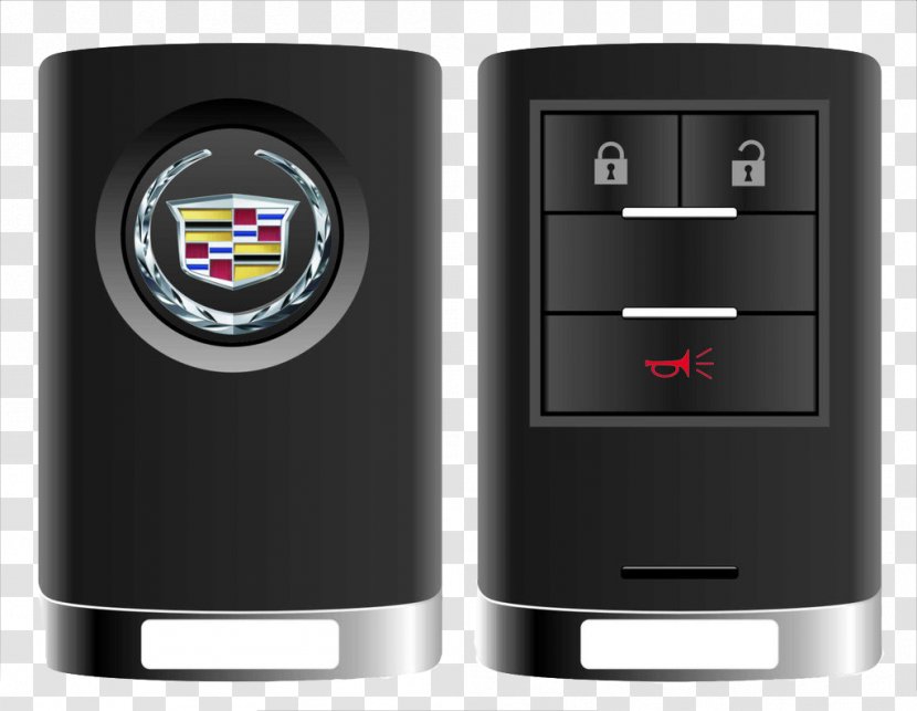 Car Cadillac CT6 Key Lock - Hardware - Hand-painted Keys Transparent PNG