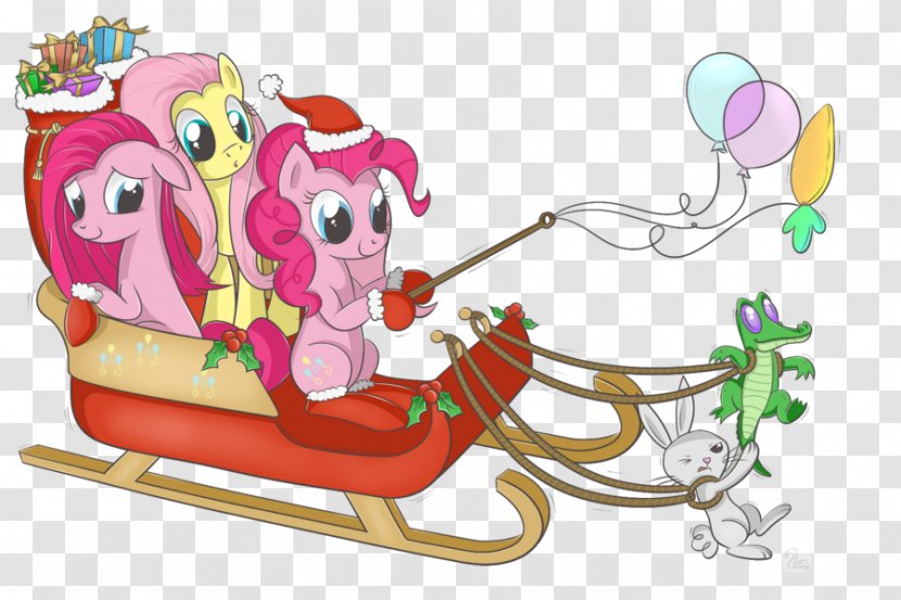 Pony Pinkie Pie Rainbow Dash Christmas - Fan Art Transparent PNG