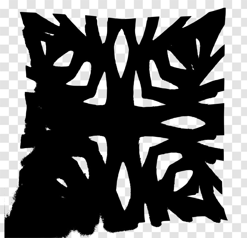 China Chinese Paper Cutting Pattern - Black And White Transparent PNG
