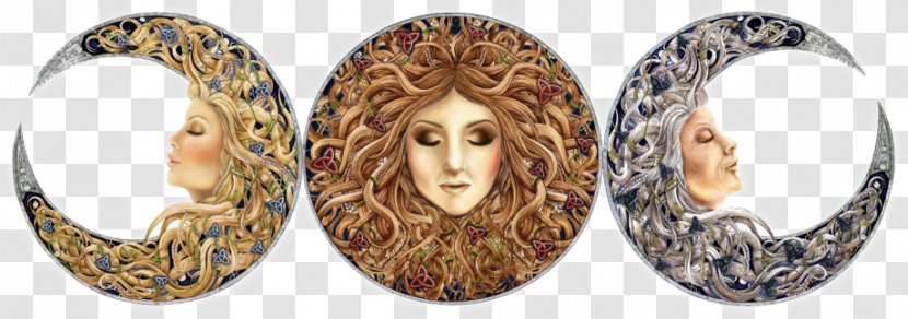 Triple Goddess Crone Wicca Witchcraft - Pentacle Transparent PNG