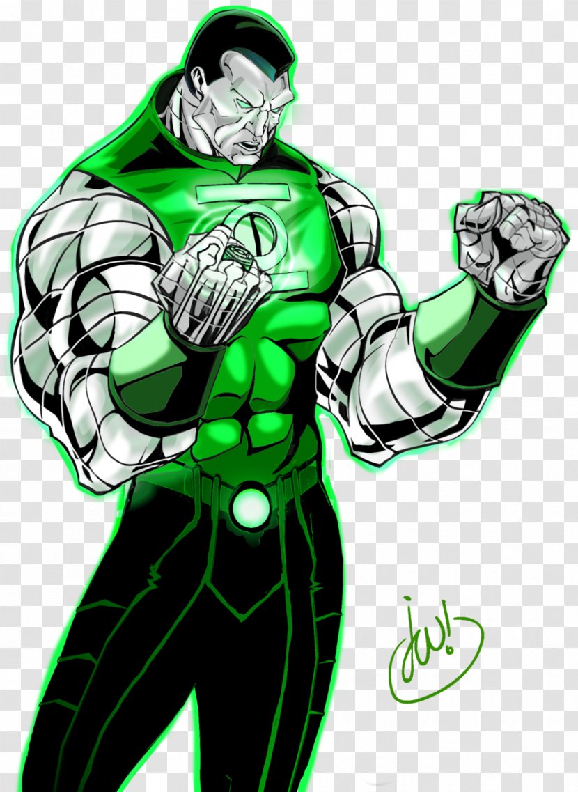 Colossus Green Lantern Drawing Line Art Comic Book - Comics Transparent PNG