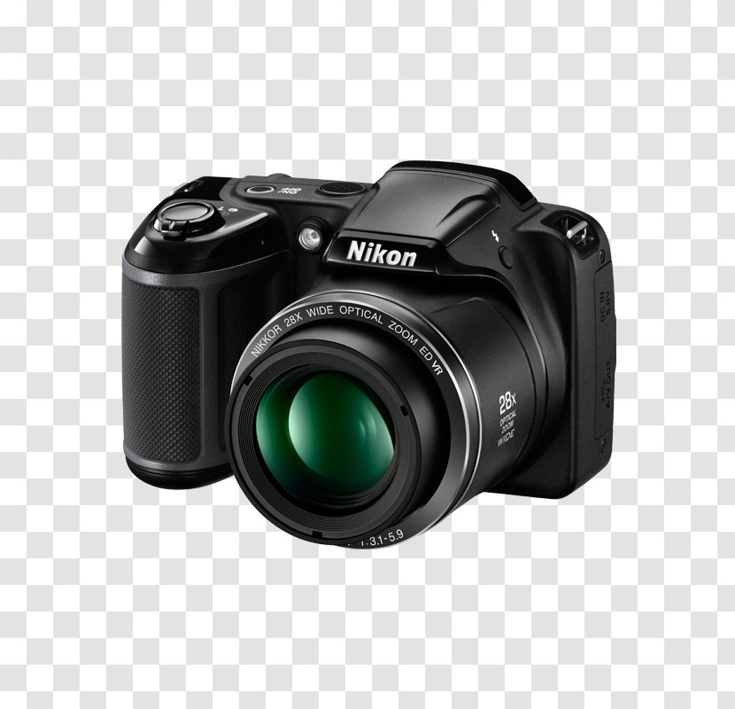 Point-and-shoot Camera Zoom Lens Nikon Transparent PNG