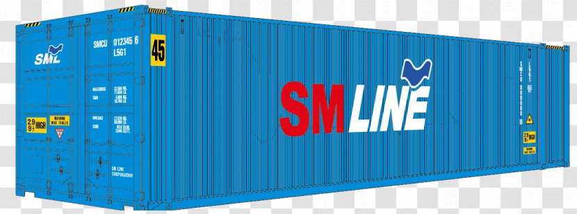 Shipping Container Intermodal Cargo Freight Transport - Ship Transparent PNG