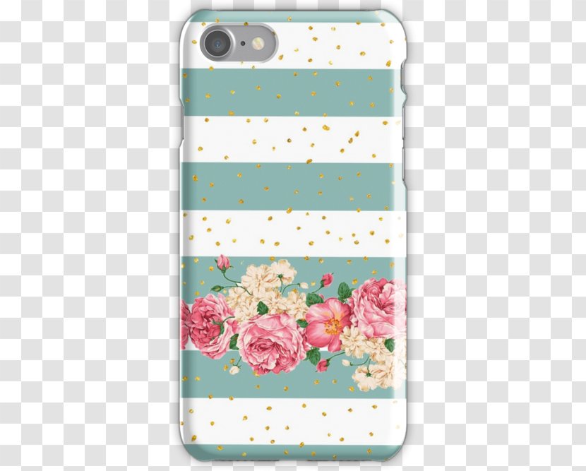 IPhone 7 Thin-shell Structure Zazzle Paracentesis Pattern - Moutan Peony - STRIPES AND DOTS Transparent PNG