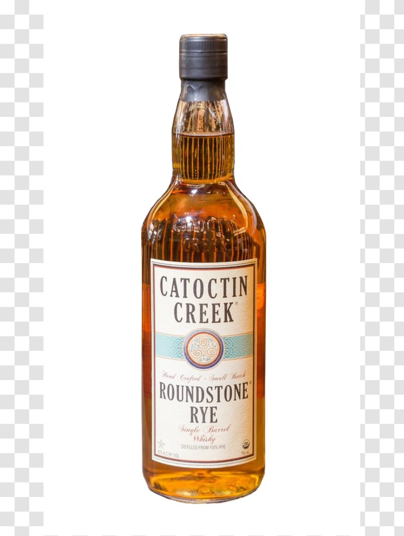Tennessee Whiskey Rye Catoctin Creek Distilling Company Liqueur - Single Barrel - Stones Transparent PNG