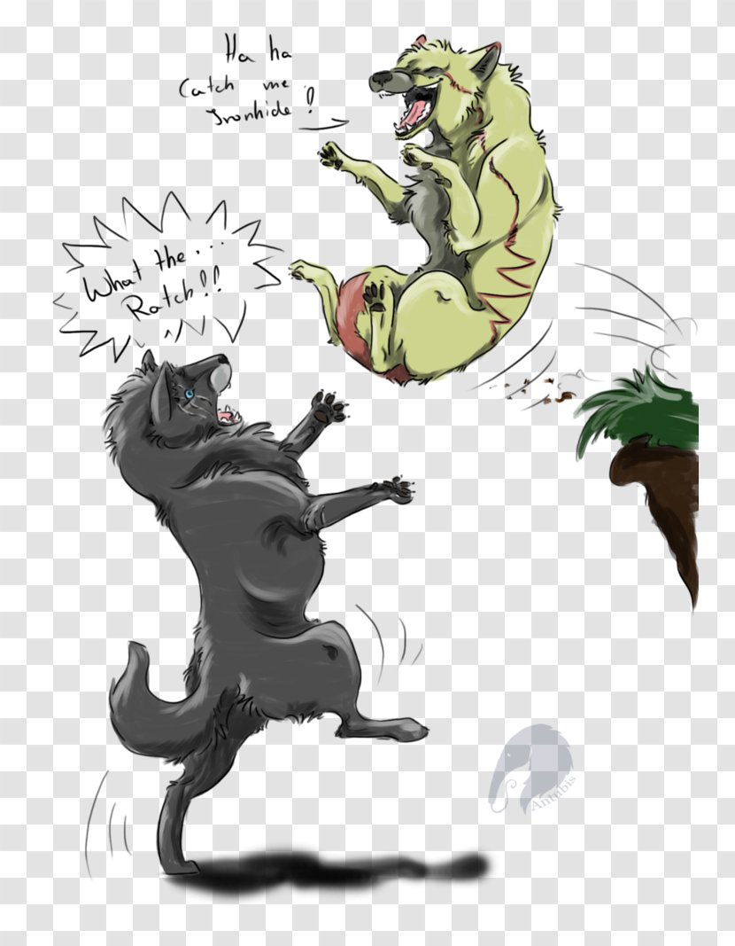 Cat Dog Canidae Clip Art - Mythical Creature Transparent PNG