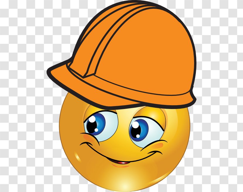 Smiley Engineering Emoticon Clip Art - Facial Expression - Engineer Cliparts Transparent PNG