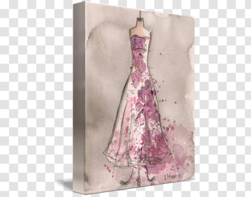 Cocktail Dress Everything I Never Told You Gown Shoulder - 31 October - Pink And Purple Floral Transparent PNG
