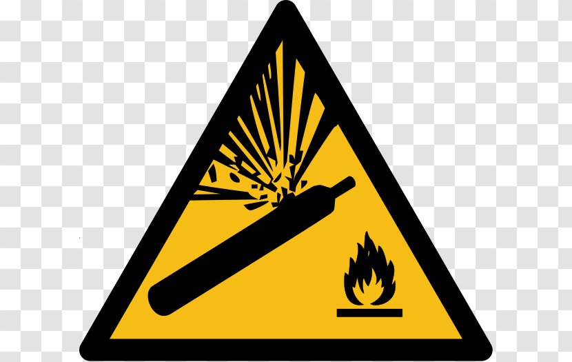 Hazard Symbol Risk Warning Sign Label - Explosion Transparent PNG