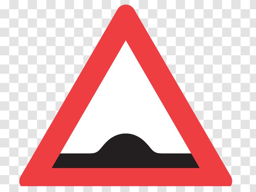 Speed Bump Traffic Sign Road Pedestrian Crossing - Area Transparent PNG