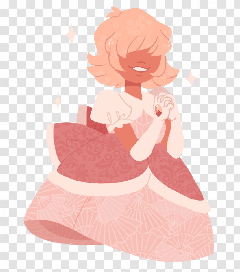 Padparadscha Fan Art Cartoon Network Sapphire - Heart Transparent PNG