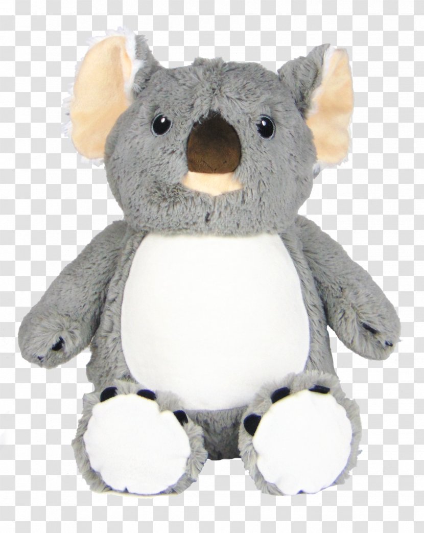 Koala Bear Stuffed Animals & Cuddly Toys Embroidery Gift - Flower Transparent PNG