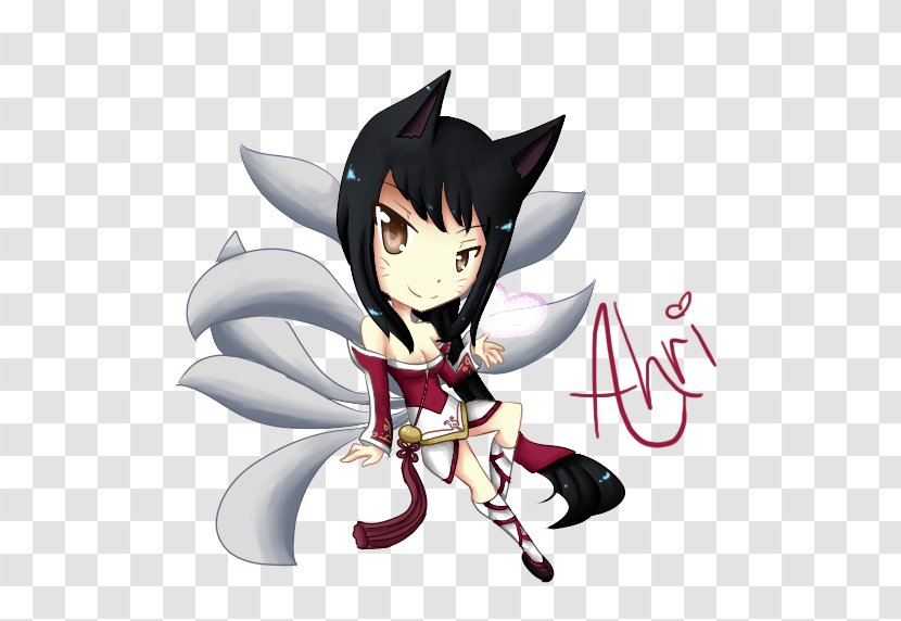 Nine-tailed Fox Ahri League Of Legends DeviantArt - Heart - Nine Tailed Transparent PNG