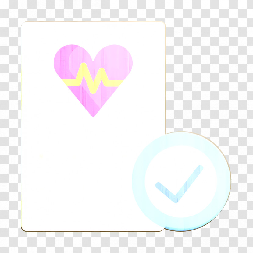 Medical Check Icon Heartbeat Icon Job Resume Icon Transparent PNG